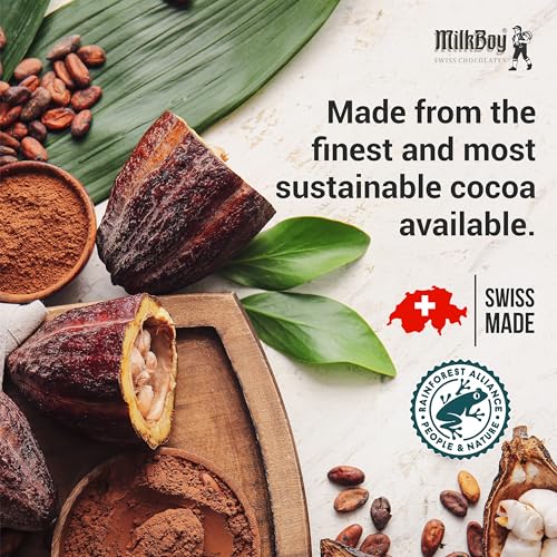 85% Cocoa Swiss Dark Chocolate, 3.5 oz, 5 Pack U490