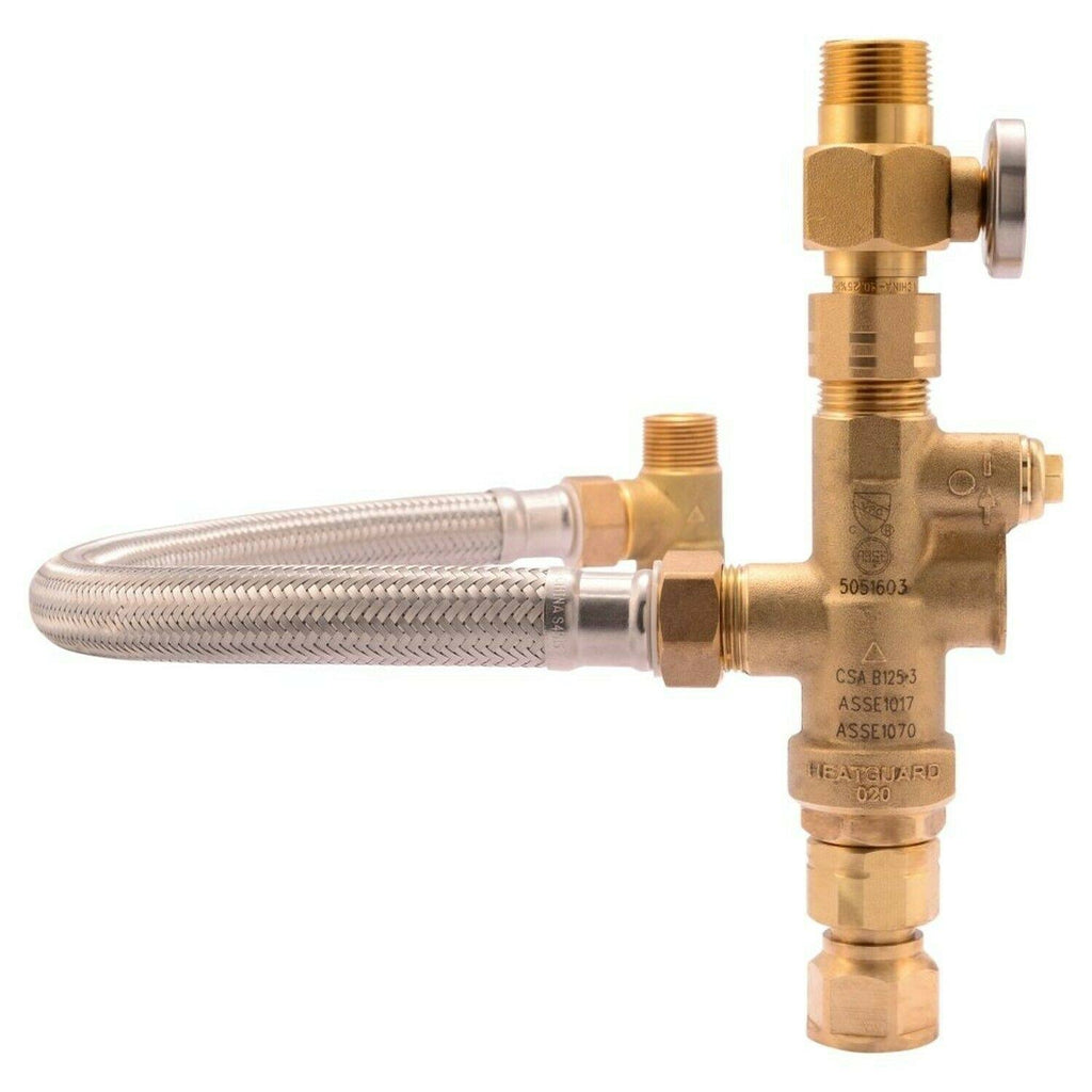 Water Heater Tank Booster Pro with Temperature Gauge U541
