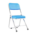 Purple Metal Folding Chair with Padded Seat F649077