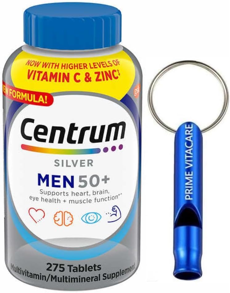 Centrum Silver Men Multivitamin 275 Tablets U1425