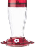 Glass Hummingbird Feeder, 5 Feeding Stations, 40 Ounces J81937