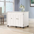 Soft White Sewing Craft Cart M883103