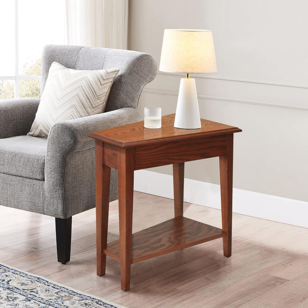 Solid Wood Medium Oak Side Table K23985