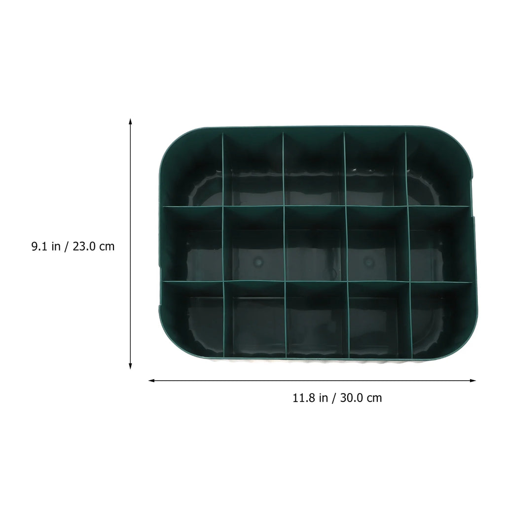 Green 30X23.5X8CM Storage Box D857