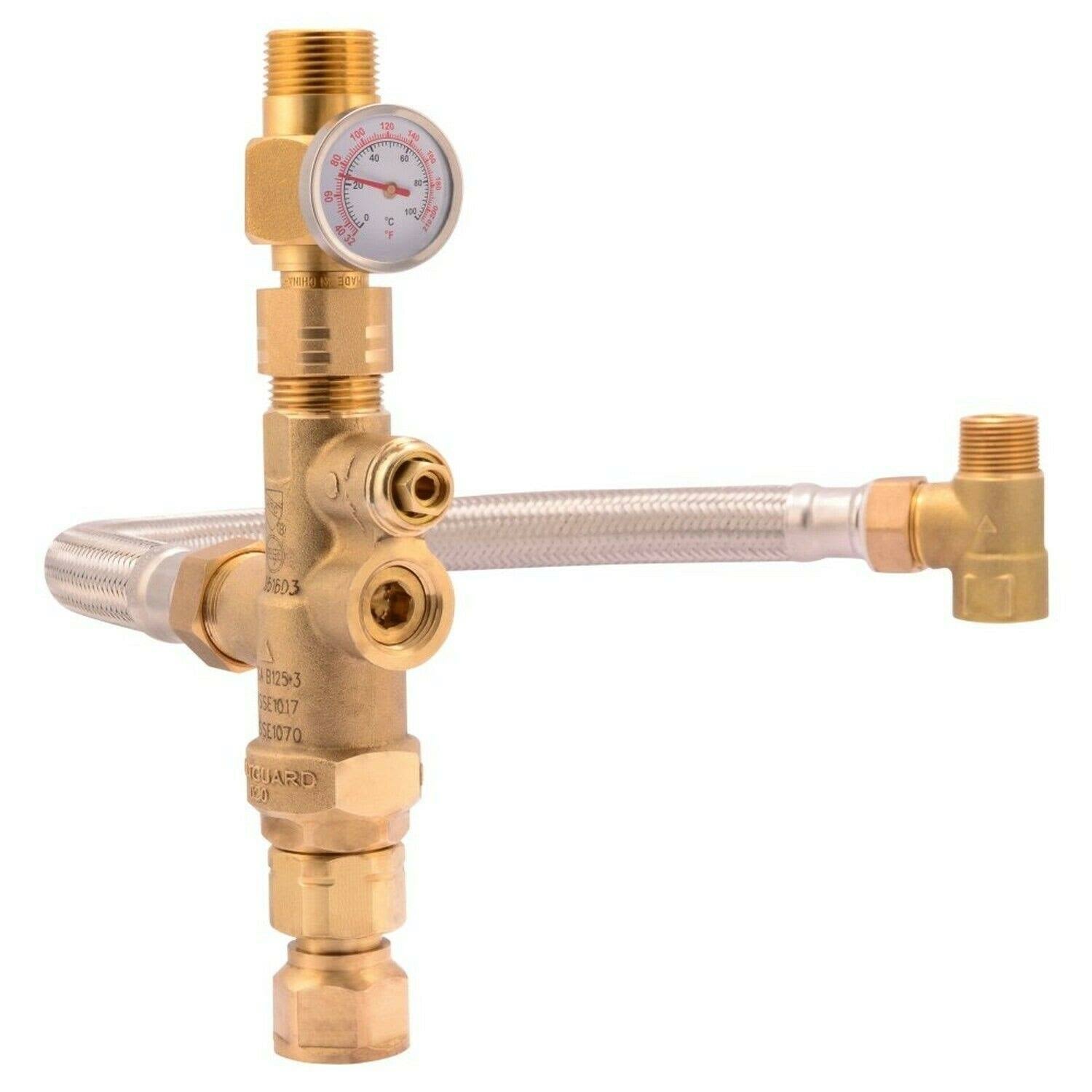 Water Heater Tank Booster Pro with Temperature Gauge U541