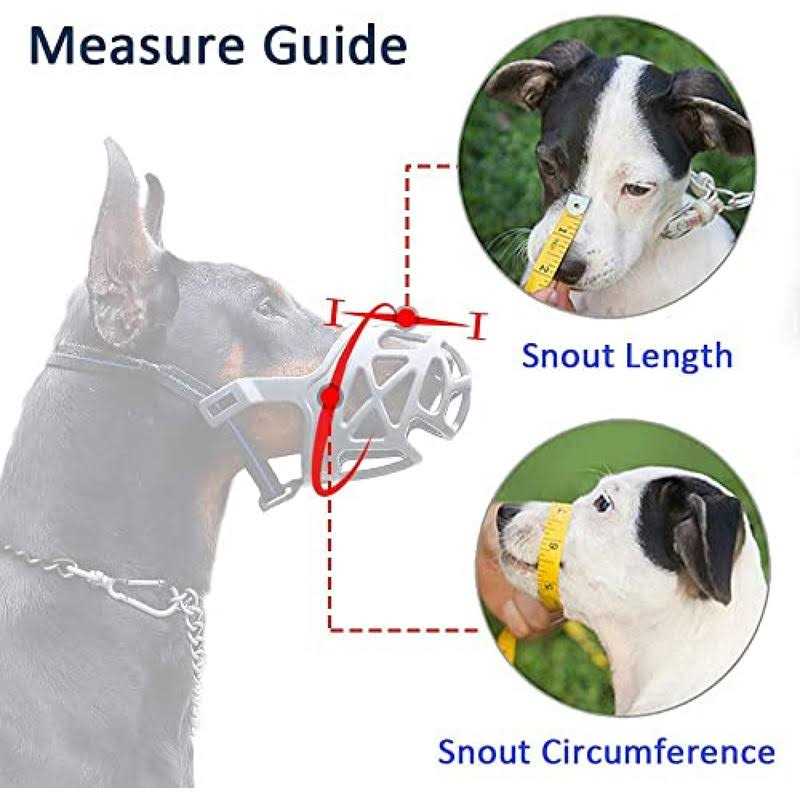 Breathable Basket Dog Muzzle O985