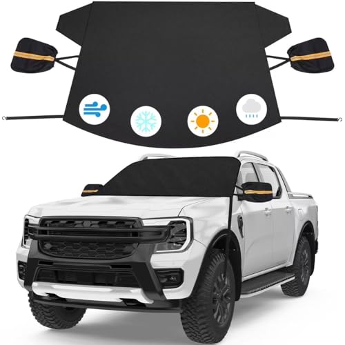 600D Heavy Duty Car Windshield Snow Cover (76 x 49 inches) Y980977