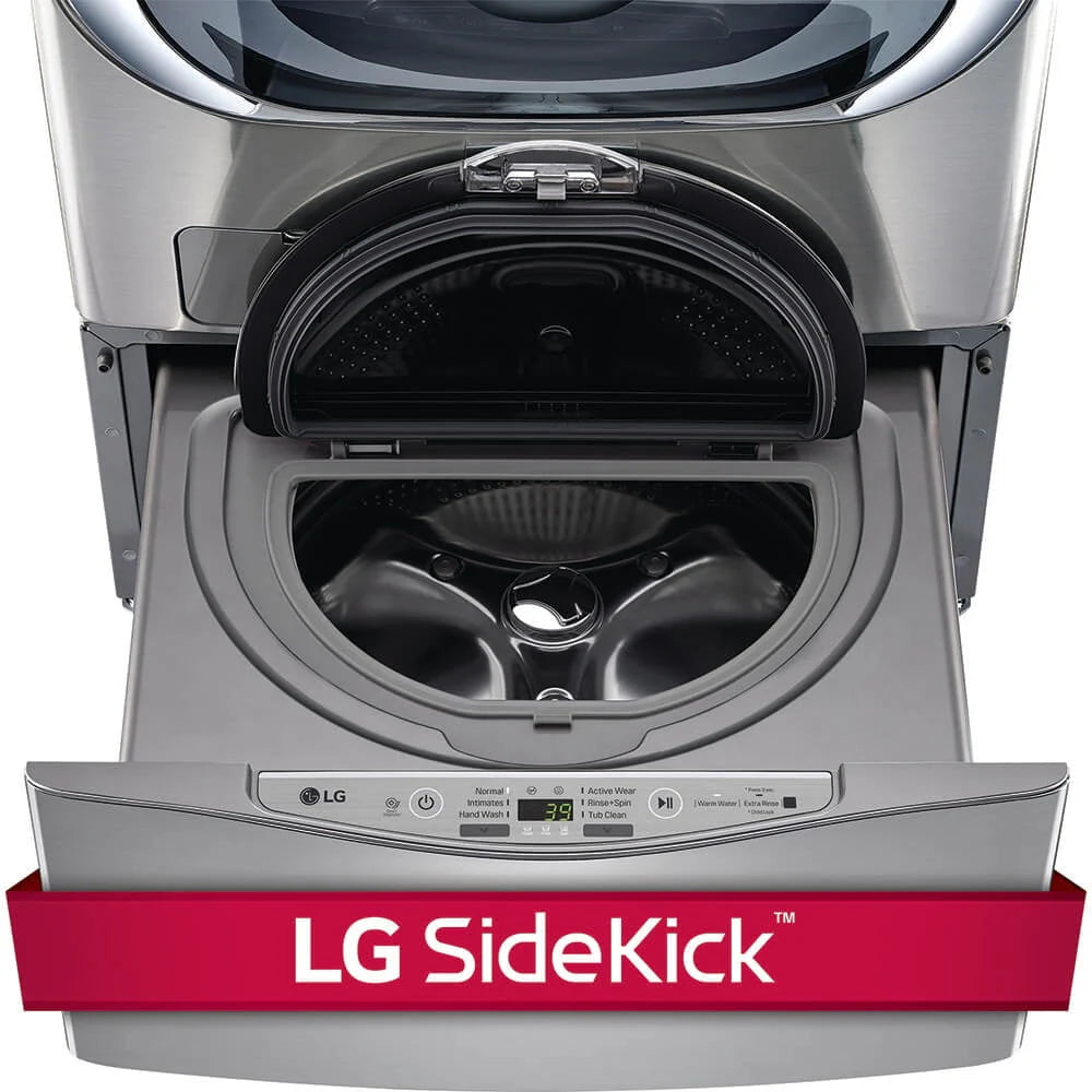 1.0 Cu. Ft. Sidekick Pedestal Washer - Graphite Steel J557