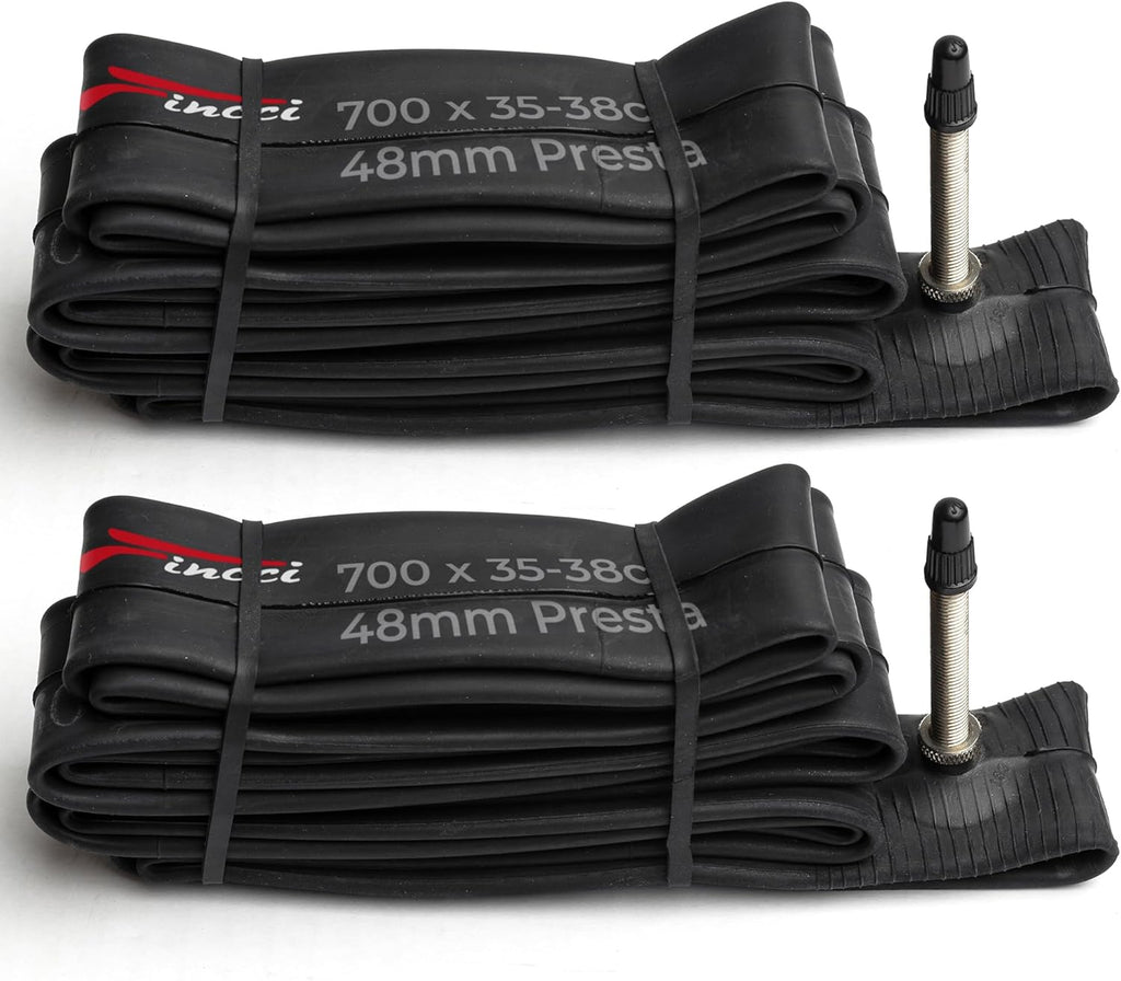 Bike Inner Tube 700x35c / 32c / 38c Presta Valve 48mm Pack of 2 A51559