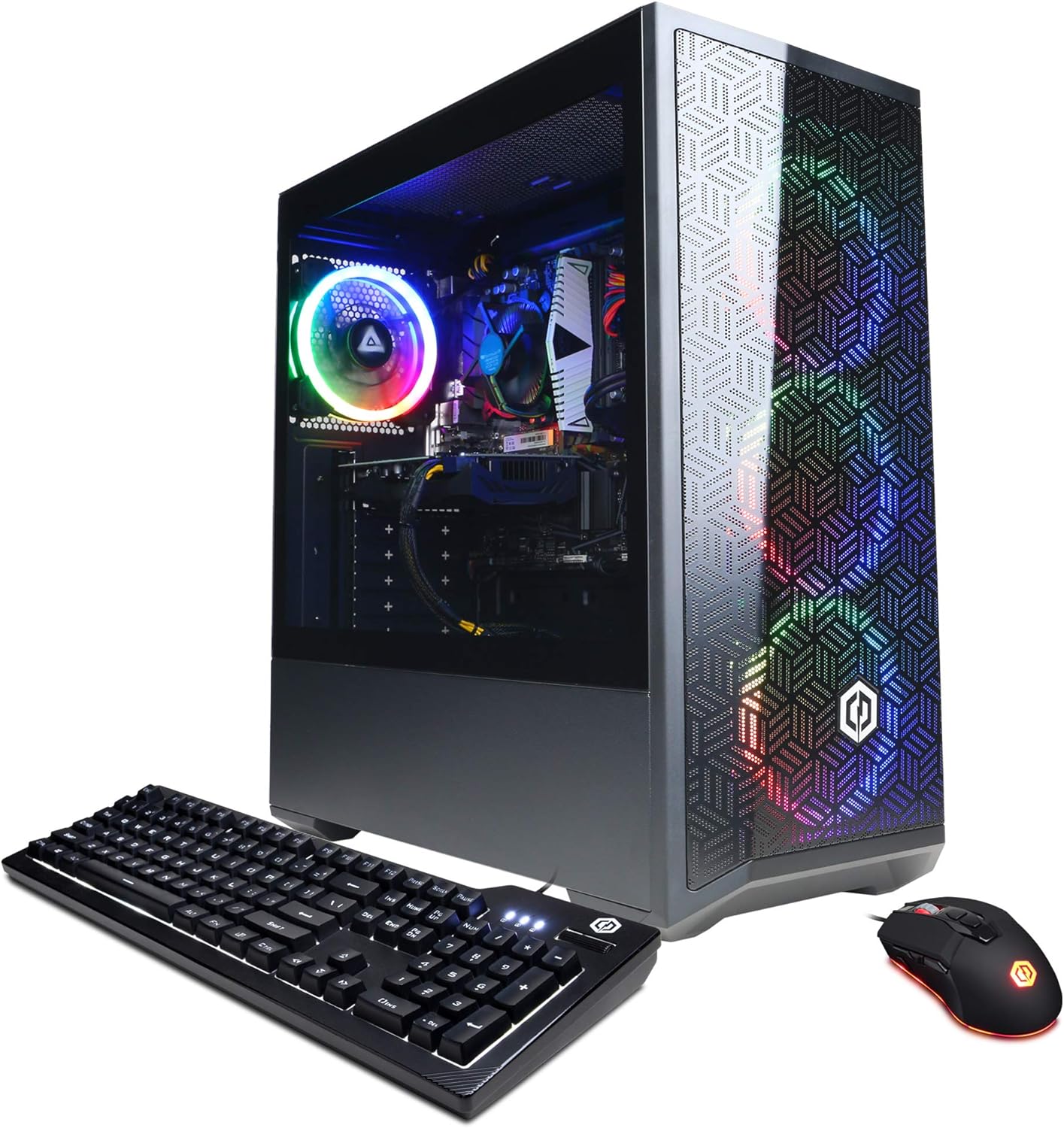 Intel Core i5-13400F 2.5GHz GeForce RTX 4060 8GB 16GB DDR5 2TB NVMe SSD Windows 11 Home Black Gaming PC A89410