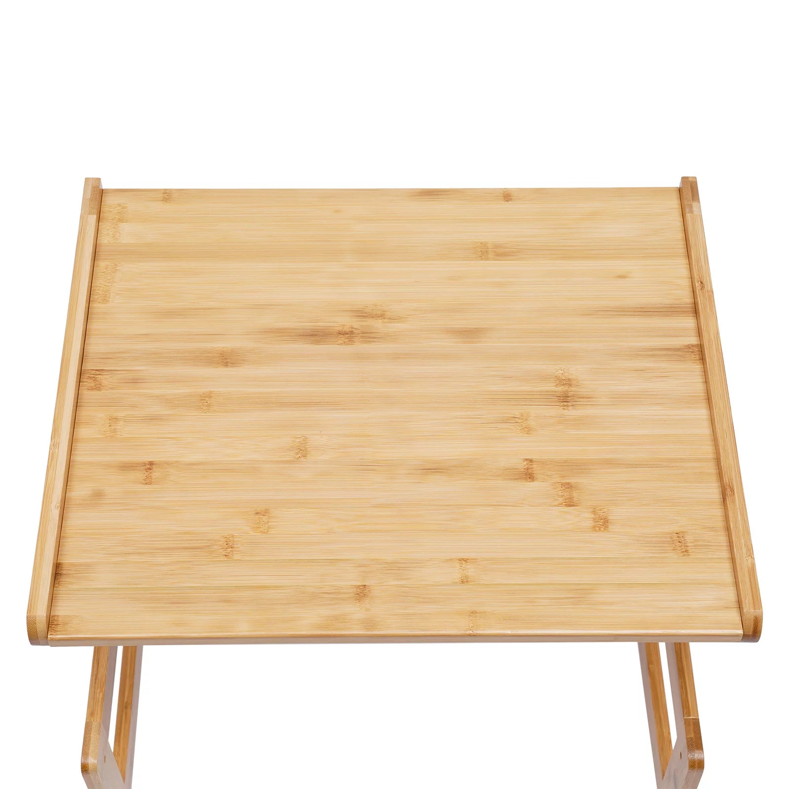 Wood Floor-Standing Printer Cart with Storage Shelf and 4 Wheels P74408