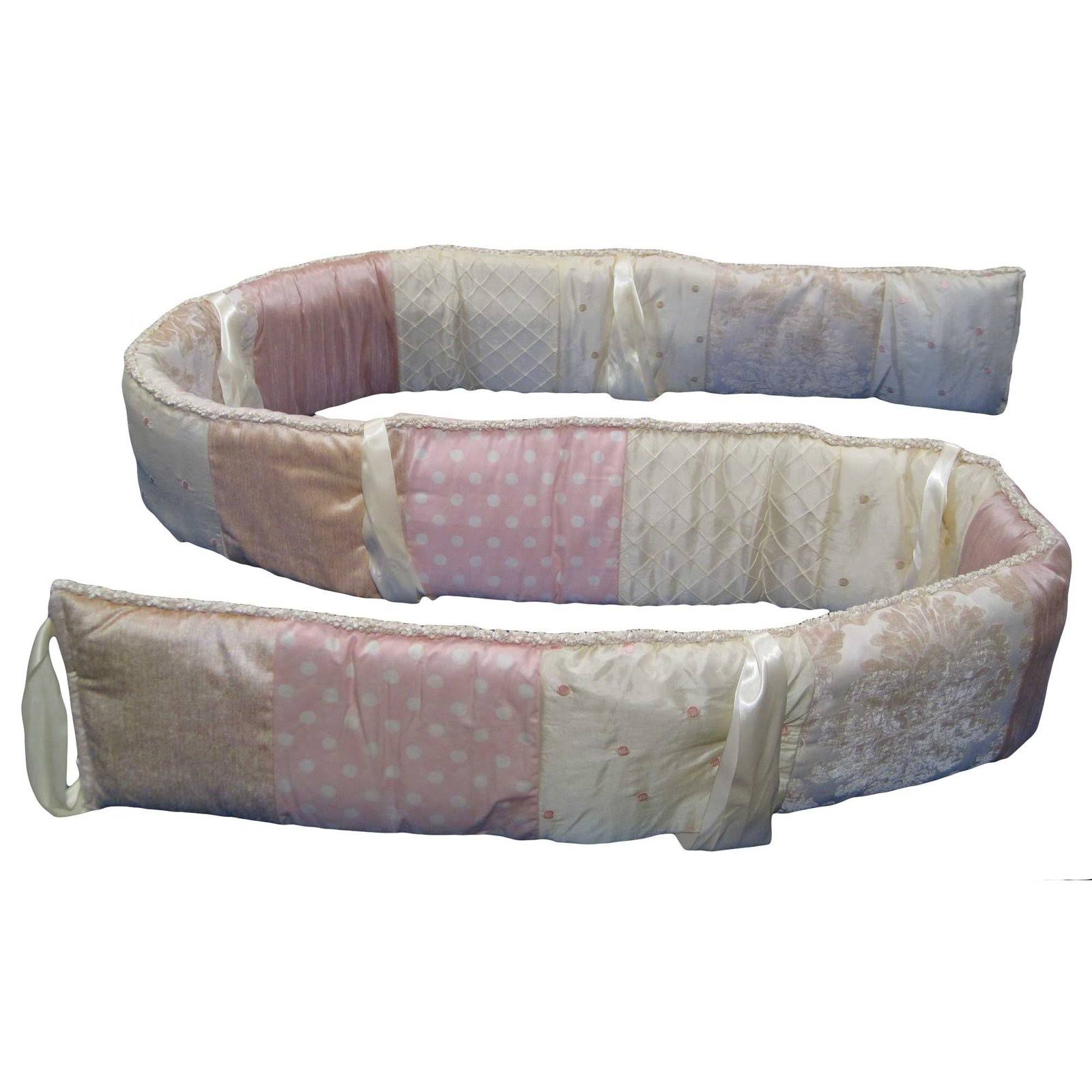 4 Piece Baby Crib Bedding Set with Bumper Q67952