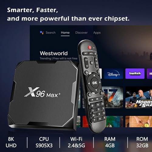 Android TV Box 4+32GB S905x3 4K X7762