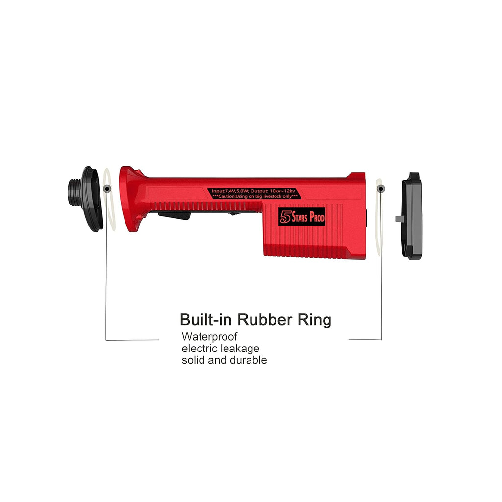 Rechargeable Electric Cattle Prod with 28in. Flexible Shaft W92627