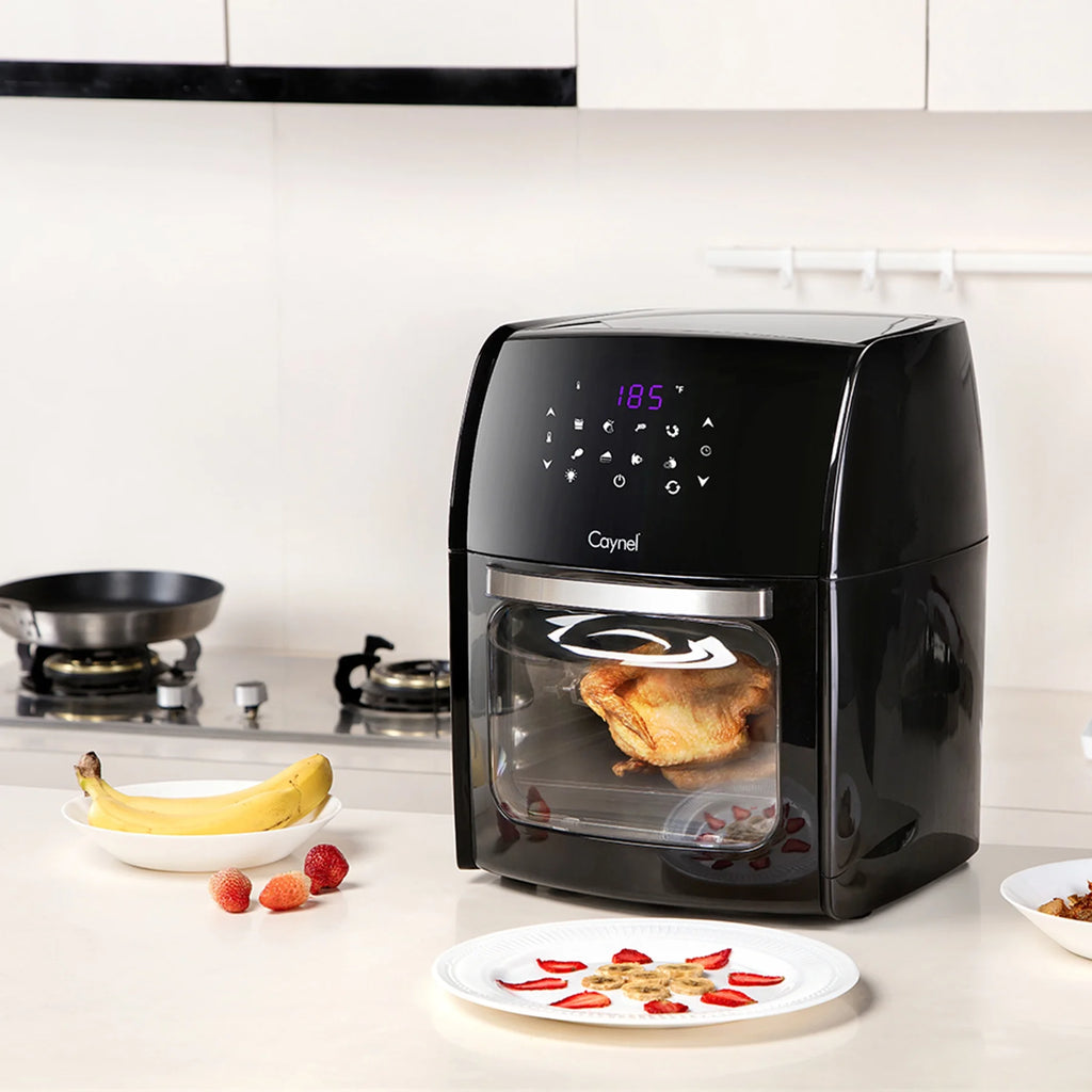 8-in-1 Digital Air Fryer Oven 12.7 Qt Countertop Oven, Black B68839