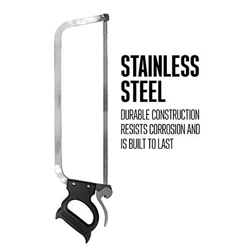 22 Inch Stainless Steel Serrated Blade Meat and Bone Saw B31846