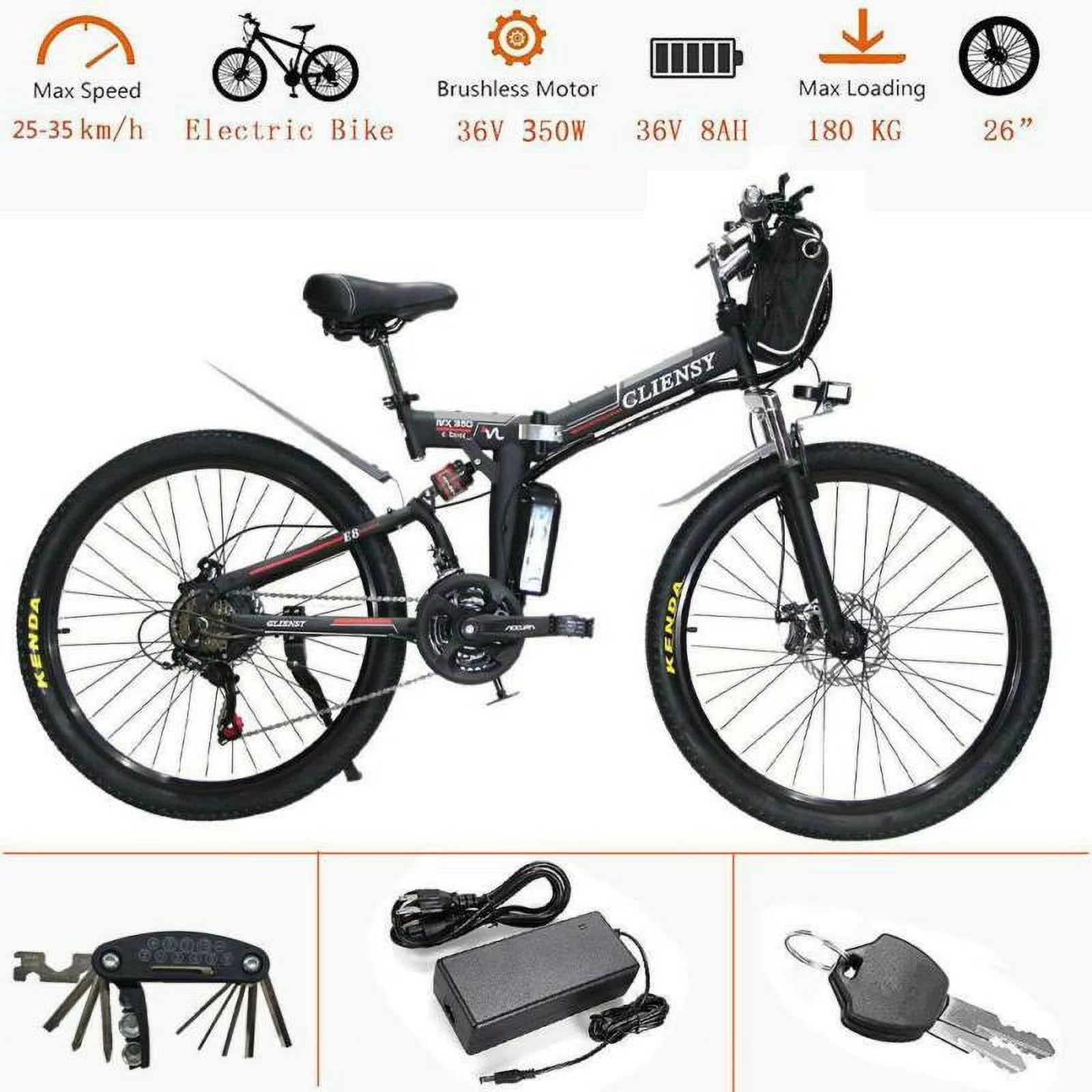 26" Electric City Mountain Bike K5010