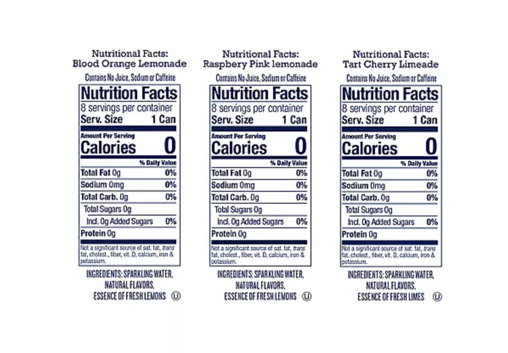 48 pk. 12 oz. Seltzer Variety Pack D7335