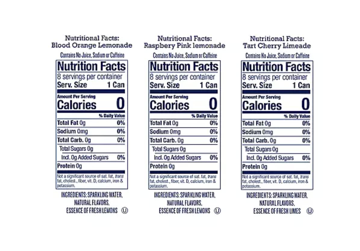 48 pk. 12 oz. Seltzer Variety Pack D7335