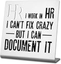 HR Desk Sign Plaque Y1343