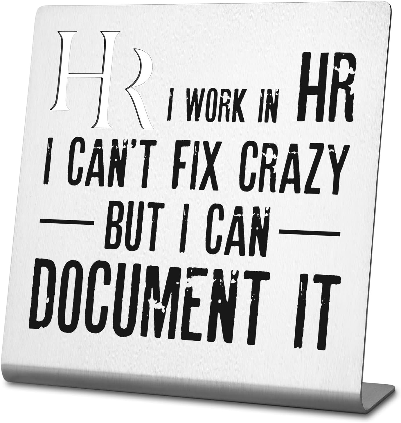 HR Desk Sign Plaque Y1343