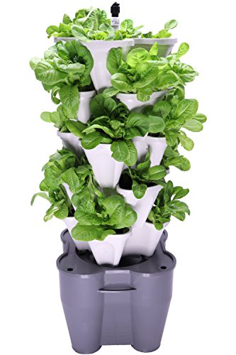 Standard Kit Stone Self Watering Vertical Tower Gardening System C97037