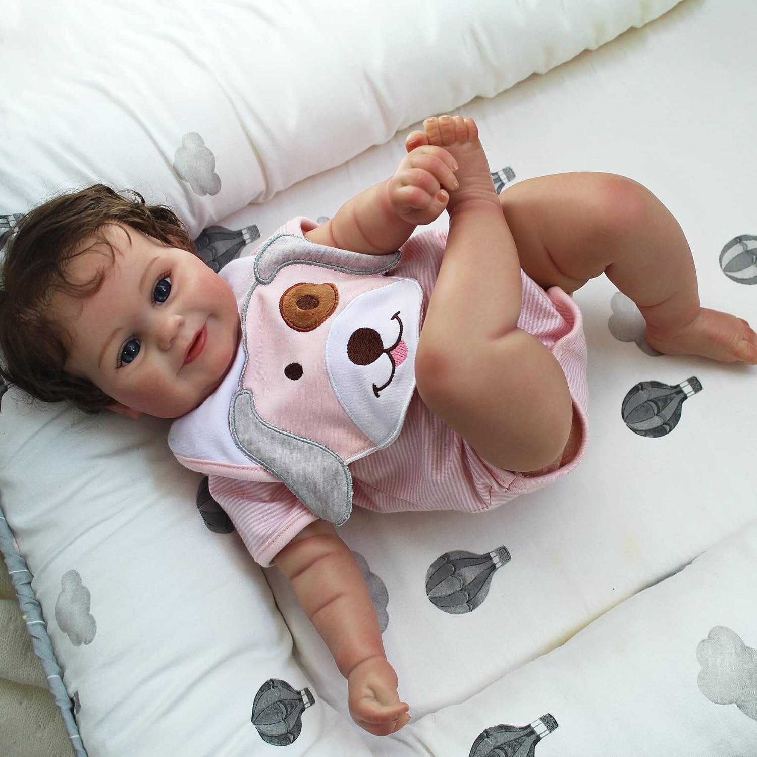 20 Inch Realistic Soft Vinyl Baby Doll W78389
