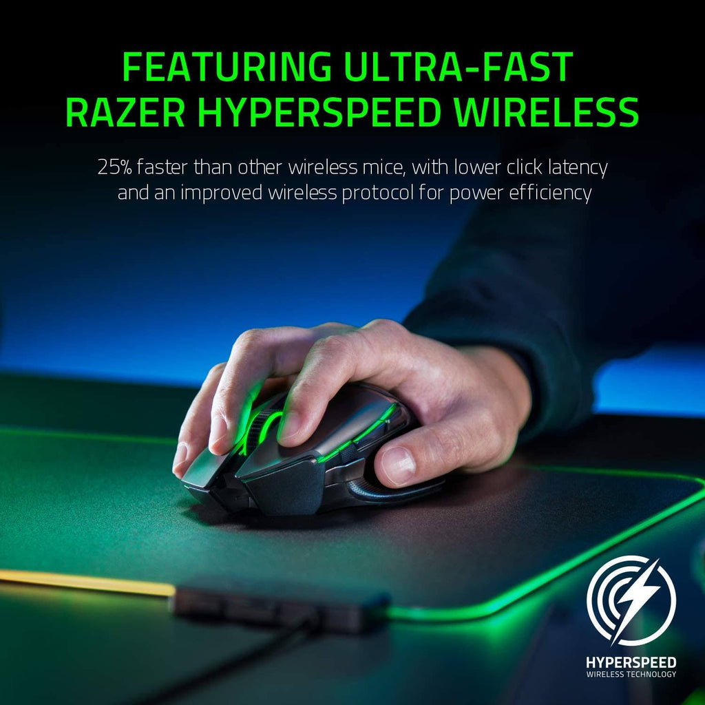 Black Wireless Optical Gaming Mouse Z986692
