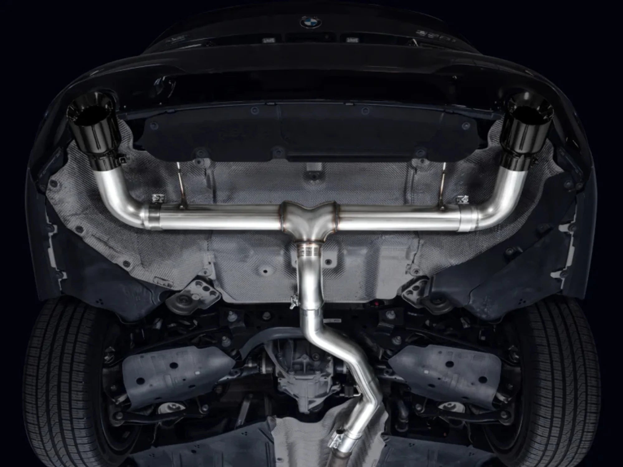 Diamond Black Axle Back Exhaust H203085