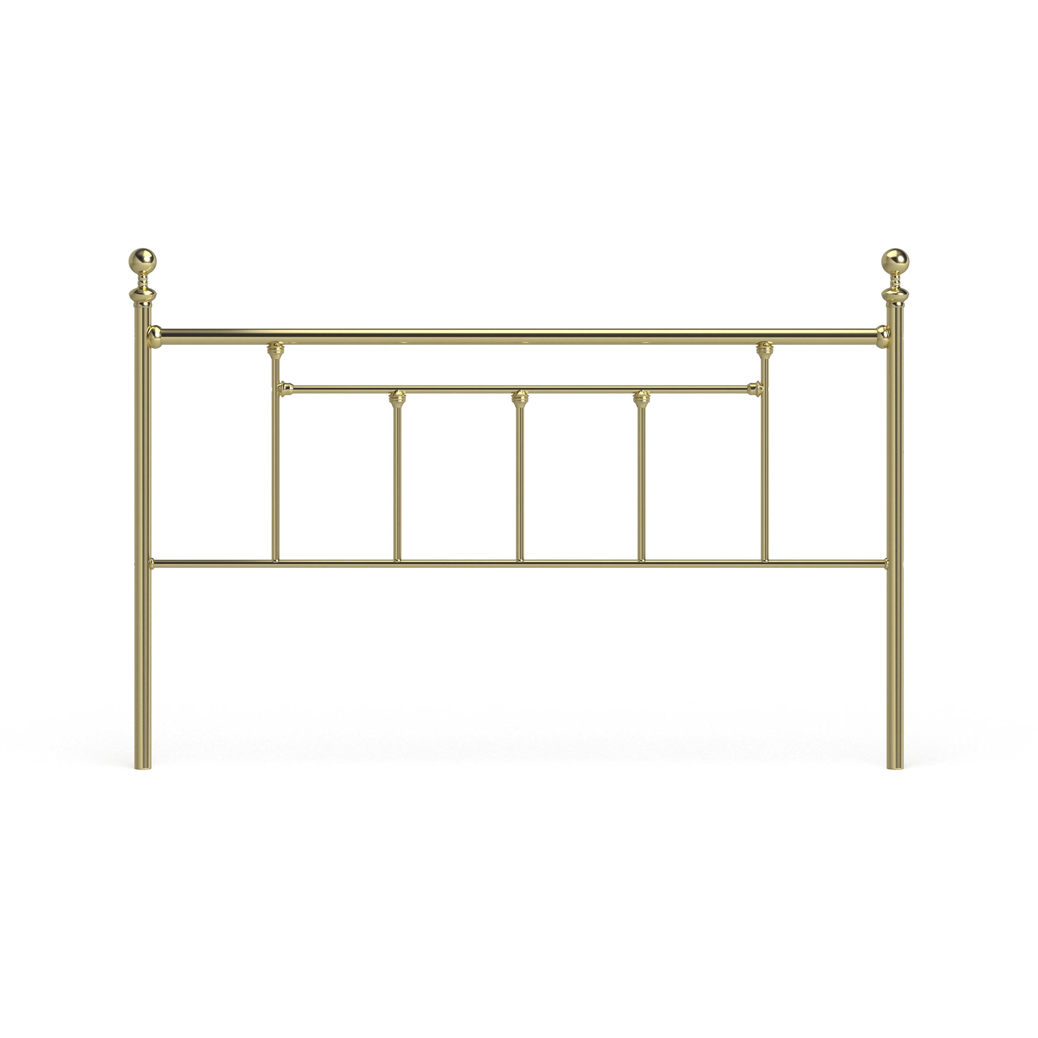 Queen Brass Metal Headboard T922358