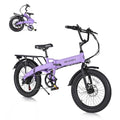 20"×3.0 Fat Tire Folding Electric Bike with 374.4Wh Battery F81545