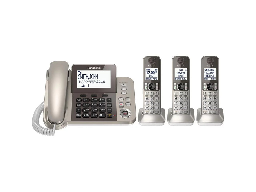 Dect 3-Handset Landline Telephone C101