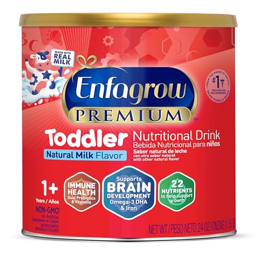 Toddler Nutritional Drink, Non-GMO Milk Powder, 24 Oz E257460
