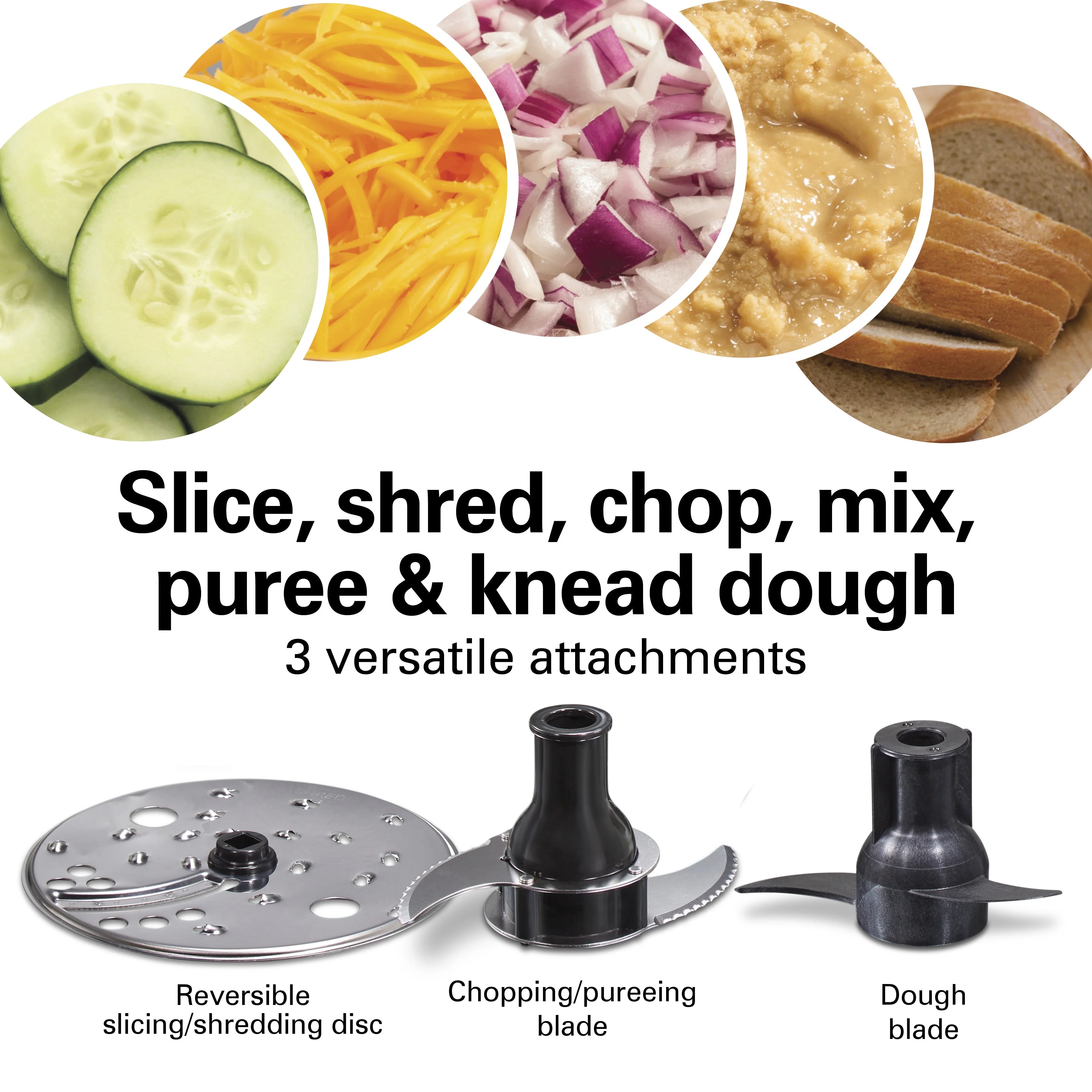 10 Cup Black Food Processor M37733