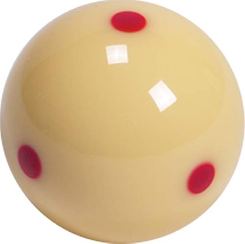 2-1/4" Regulation Size Billiard Ball with 6 Red Dots I515