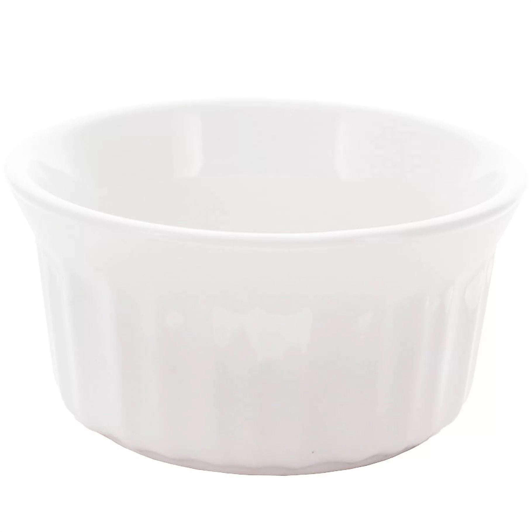 4-Pack 4oz Round French White Ramekins Bowl R62740