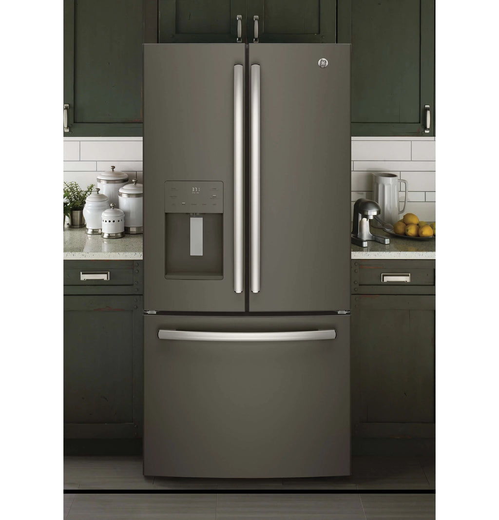 Slate 33" Counter Depth French Door Refrigerator with 17.5 cu. ft. Capacity Q320201