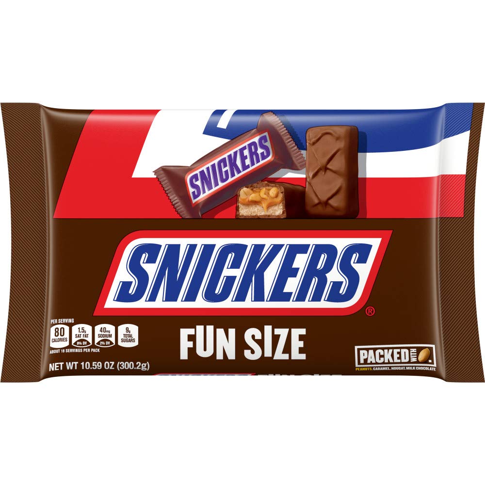 10.59-Ounce Bag of Fun Size Chocolate Candy Bars R1762