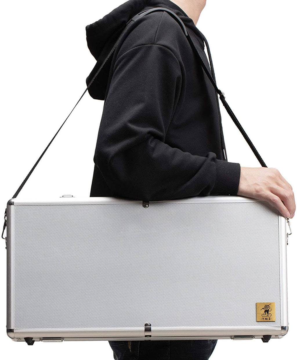 Aluminum Case with Shoulder Strap for Mahjong Set O304638