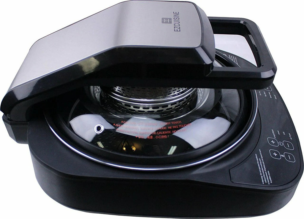 5-in-1 Cooking System Crepe Naan Maker Mini-Oven Indoor Grill Air Fryer Robotic Stir Fryer X737