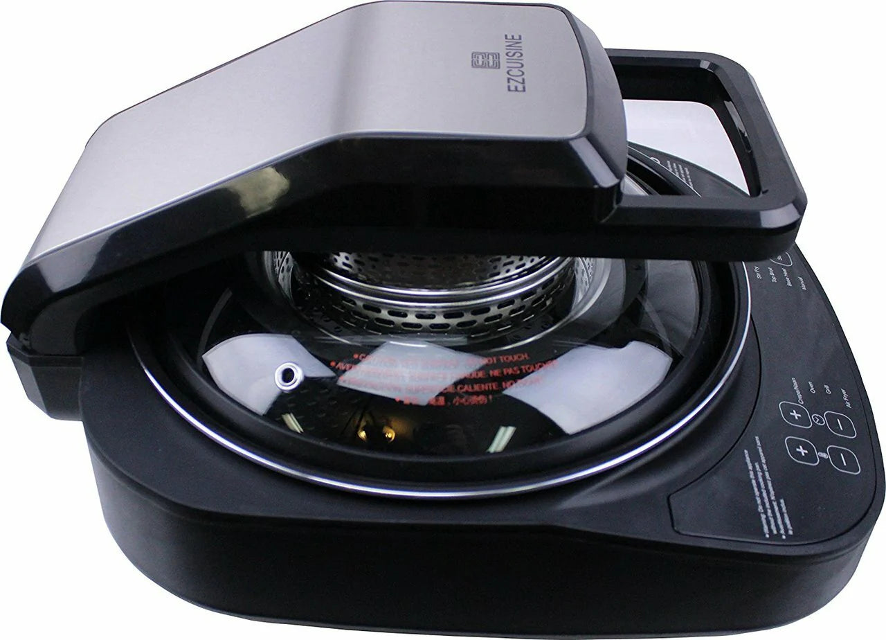 5-in-1 Cooking System Crepe Naan Maker Mini-Oven Indoor Grill Air Fryer Robotic Stir Fryer X737