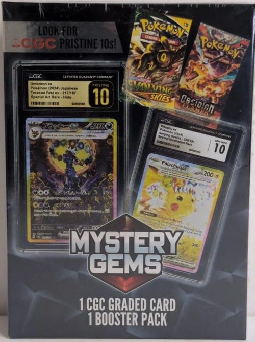 1 CGC Graded Card and 1 Booster Pack Per Box K2823