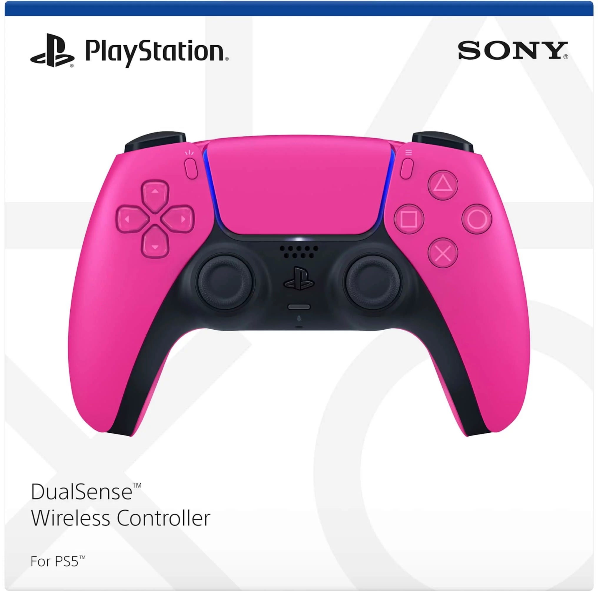 PlayStation 5 Slim Disc Edition with Two Controllers White and Nova Pink Dualsense V91413