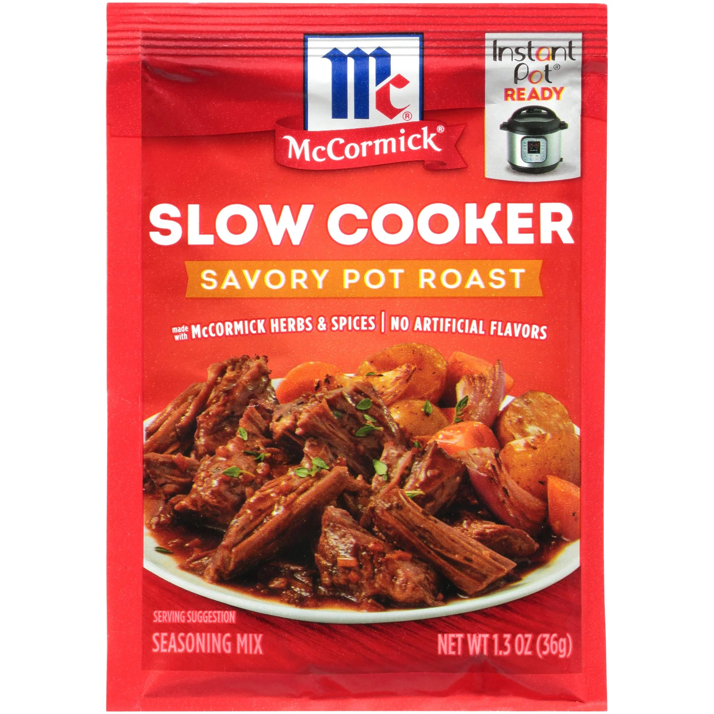1.3 oz Pack of 8 Slow Cooker Seasoning Mix K8628