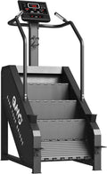 Blue Stair Stepper Exercise Machine with LED Screen, 15 Resistance Levels H325