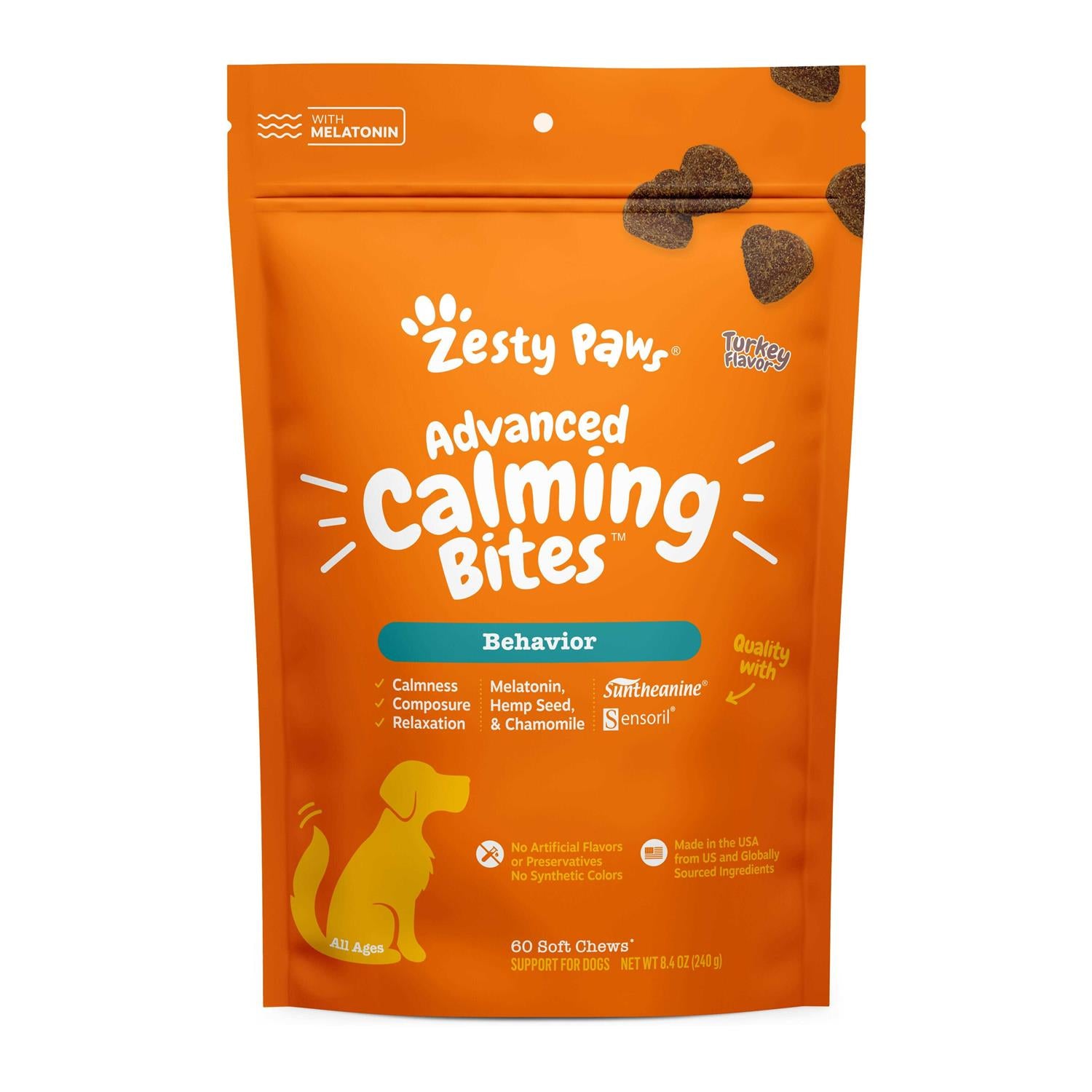 Advanced Behavior Calming Bites for Dogs W784745