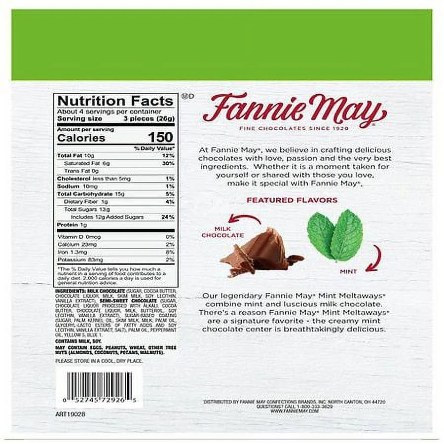 Mint Meltaways 4.2 oz Pack of 2 W601