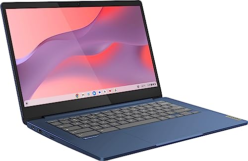 14'' FHD Touchscreen Chromebook, 8-Core MediaTek Kompanio 520 Processor, 4GB RAM, 64GB eMMC, Abyss Blue Q31968