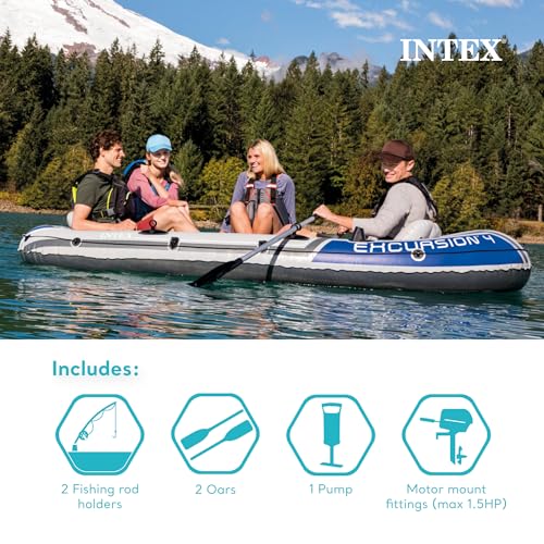 Inflatable Boat with Oars and Pump T84671