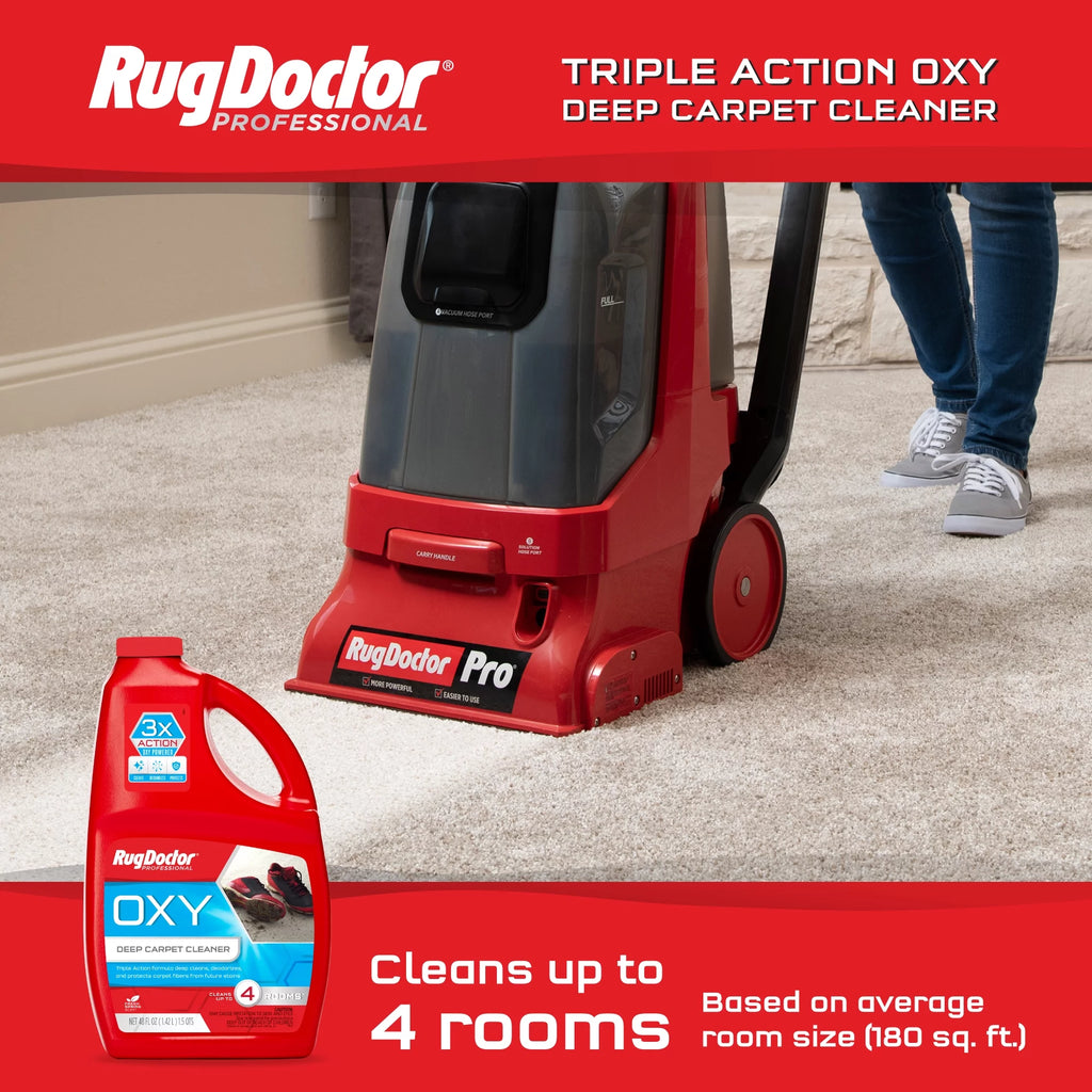 Red Commercial Carpet Cleaner P978587
